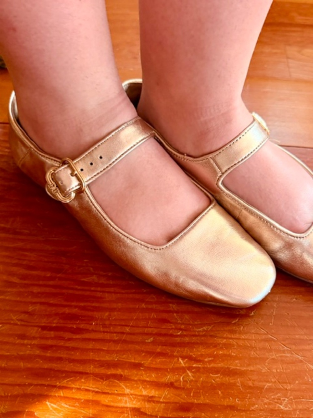Gold flats by Sam Edelman, Size 8